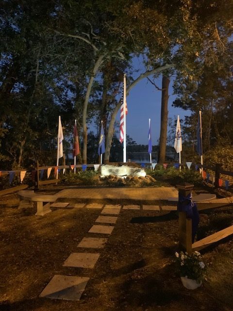 Brunswick Riverwalk Veterans Memorial dedication