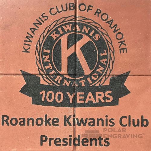 Engraved Bricks Array Kiwanis Club