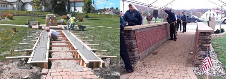 Veterans Memorial Bricks I Polar Engraving