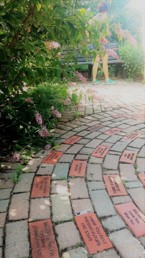Memorial Garden brick Fundraising