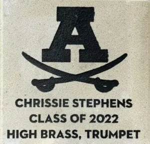 engraved brick for school fundraiser