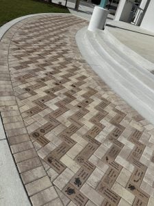 City Hall Engraved Brick Project- City Hall+ Polar Engraving+ Cocoa Beach (1) Engraved Brick Walkway City Hall
