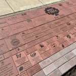 Nut Tree Plaza Engraved Brick Walkway
