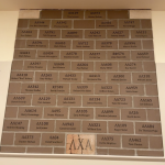 Donor Wall with Engraved Tiles